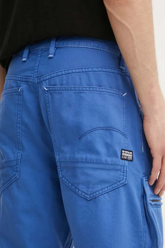 plava Pamučne kratke hlače G-Star Raw