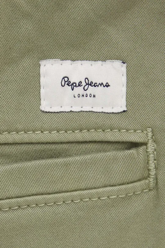 zielony Pepe Jeans szorty RELAXED SHORT
