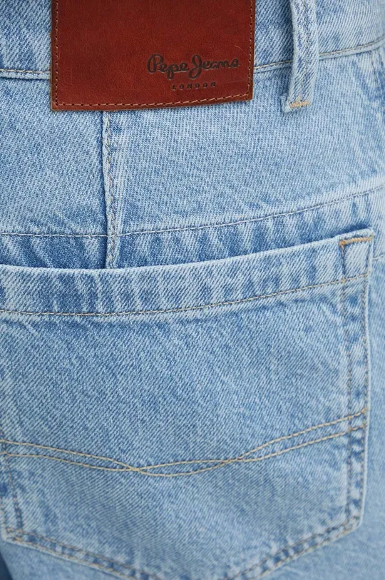 niebieski Pepe Jeans szorty jeansowe RELAXED SHORT UTILITY
