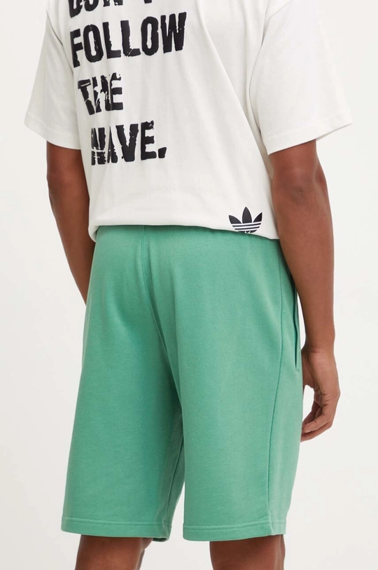 Îmbrăcăminte adidas Originals pantaloni scurti din bumbac IY8519 verde