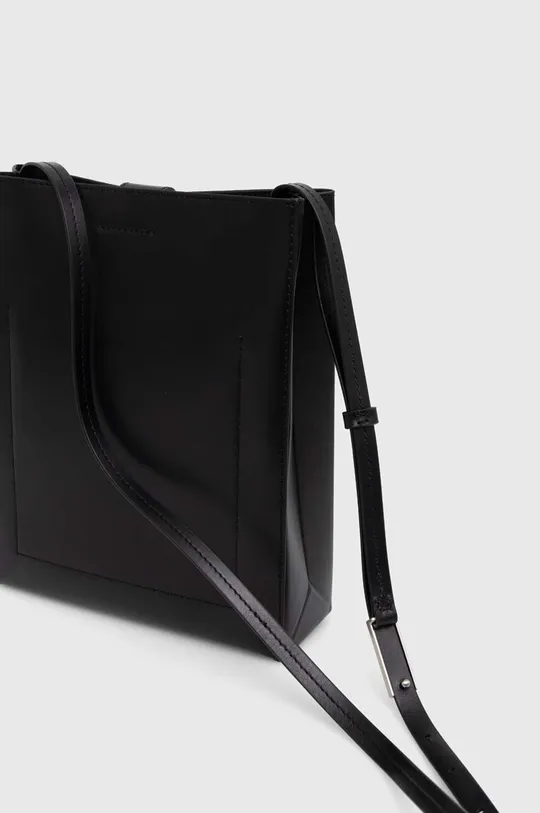 Kožená kabelka Calvin Klein 100 % Prírodná koža