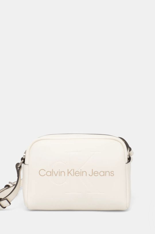 Τσάντα Calvin Klein Jeans λευκό K60K612220