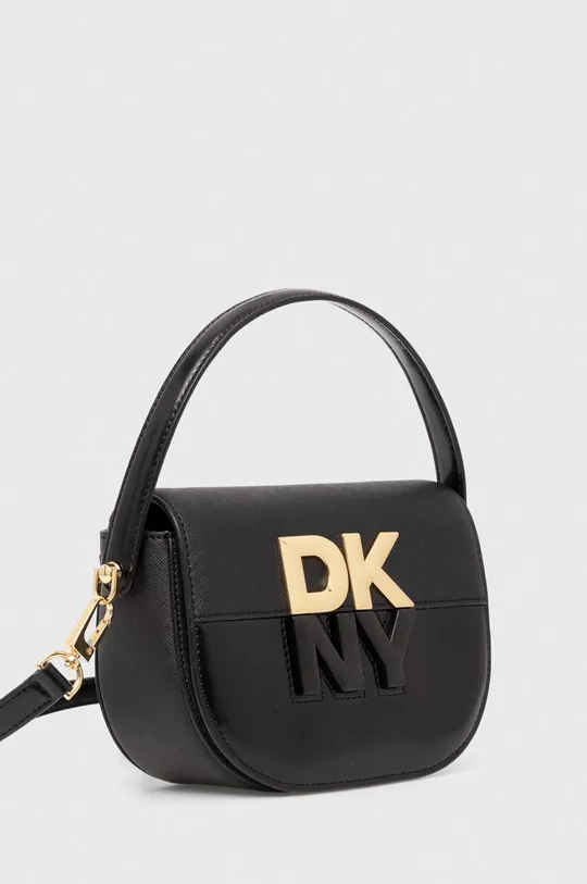 Δερμάτινη τσάντα Dkny μαύρο