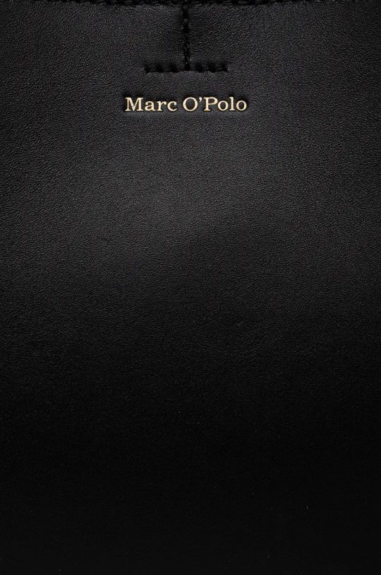 Δερμάτινη τσάντα Marc O'Polo 40912240701141 μαύρο