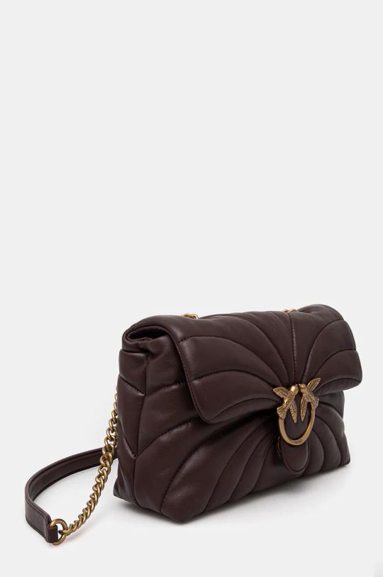 Pinko borsa a mano in pelle 100038.A1EX violetto NC24