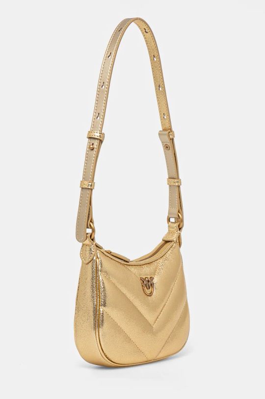 Pinko borsa a mano in pelle 103538.A1RO oro AW24