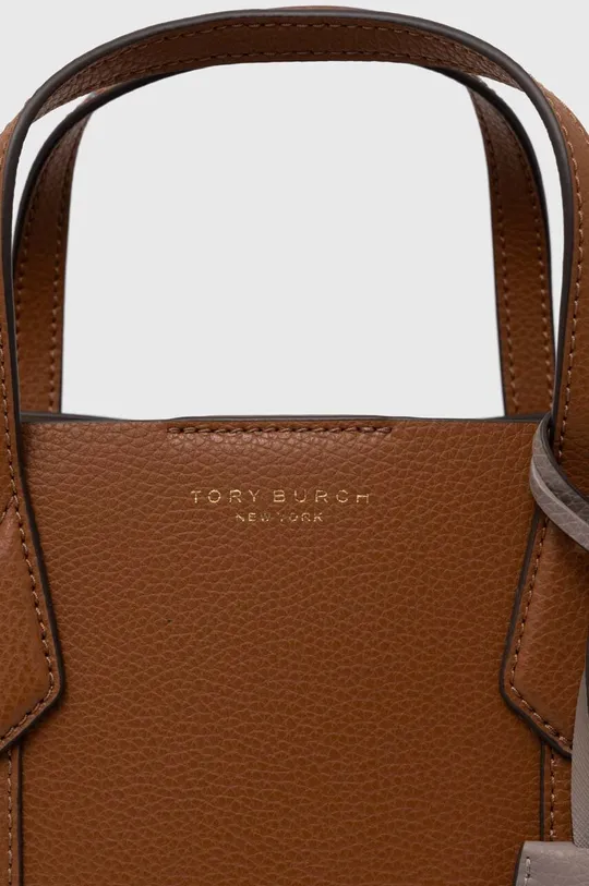 Tory Burch bőr táska Perry Triple-Compartment Női