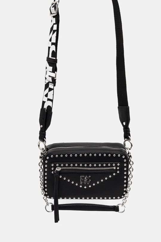 Dkny borsa a mano in pelle R43EYB91 nero