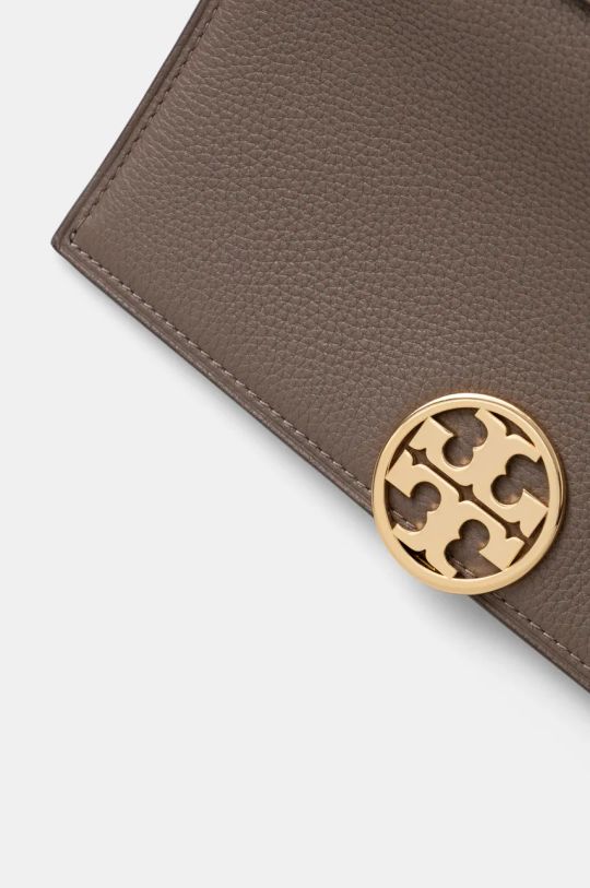 Tory Burch torebka skórzana Miller brązowy 154675.250