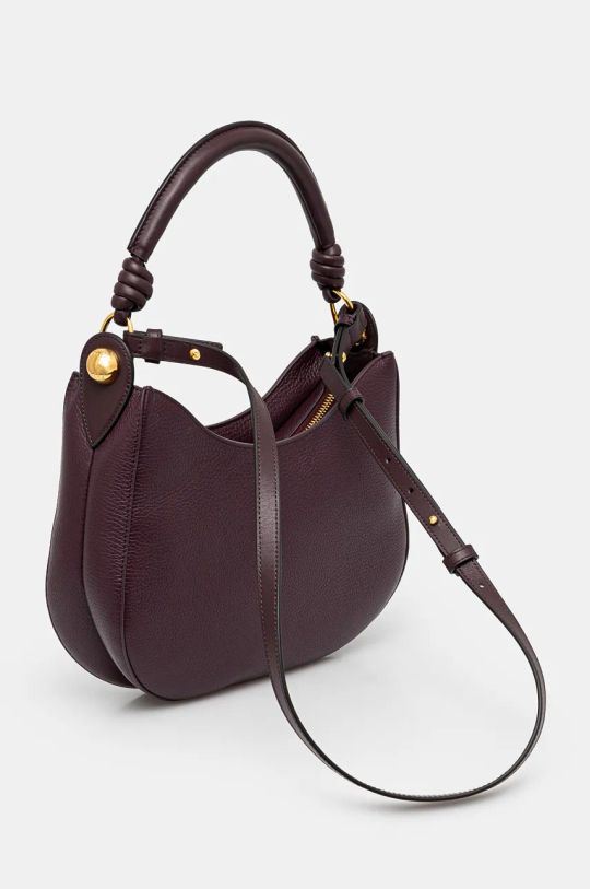 Kožená kabelka Furla WB01489.BX0176.2516S fialová AW24