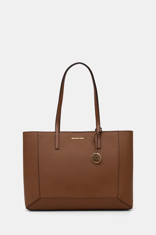 MICHAEL Michael Kors bőr táska barna, 30F4G7XT7L | ANSWEAR.hu