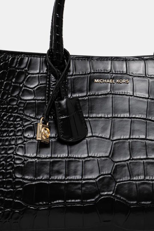 MICHAEL Michael Kors poseta de piele negru 30F4GETS2E