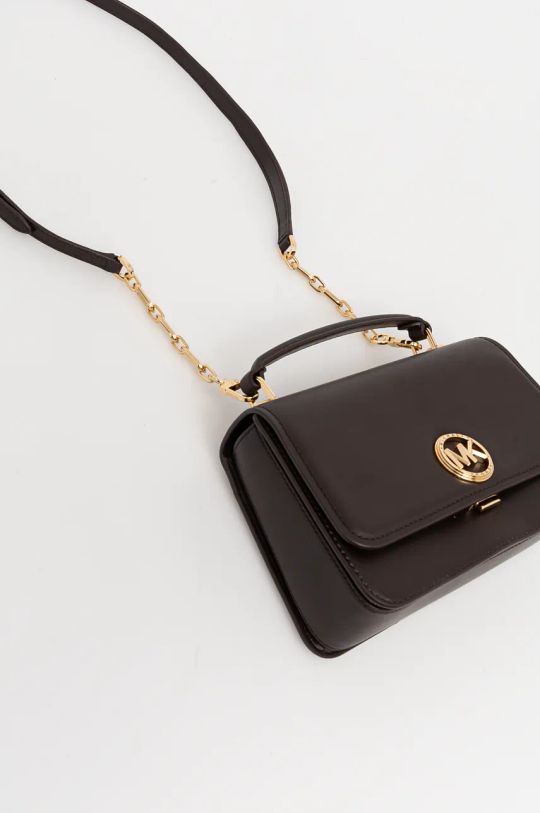 Accesorii MICHAEL Michael Kors poseta de piele 30T4GD8S6L maro