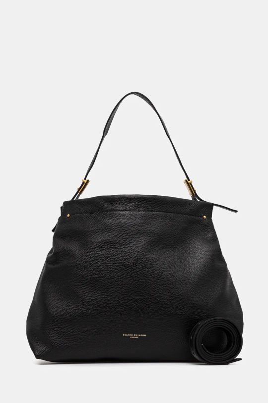 Gianni Chiarini borsa a mano in pelle MATILDE pelle fiore nero BS.10946.GRN