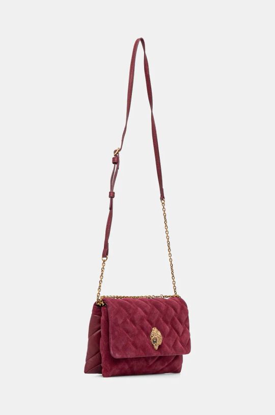 Kurt Geiger London borsa a mano in pelle KENSINGTON 1257551219 granata AW24