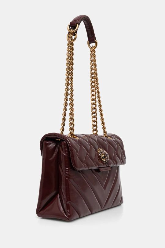 Kurt Geiger London borsa a mano in pelle KENSINGTON 2709654319 granata AW24