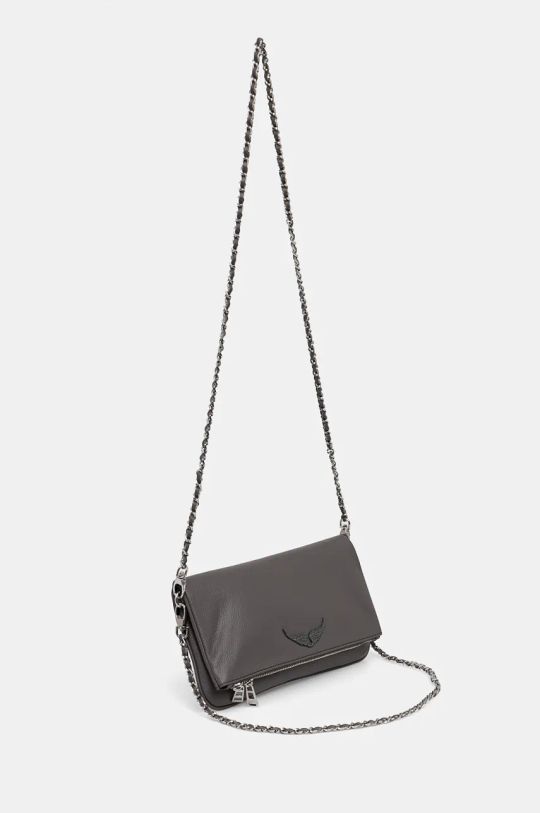 ZADIG&VOLTAIRE borsa a mano in pelle LWBA00001 grigio AW24