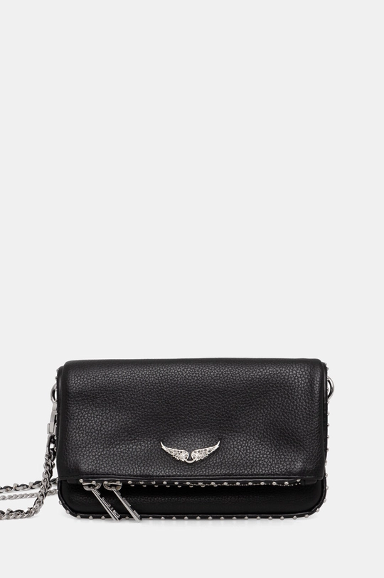 ZADIG&VOLTAIRE borsa a mano in pelle pelle fiore nero LWBA00006