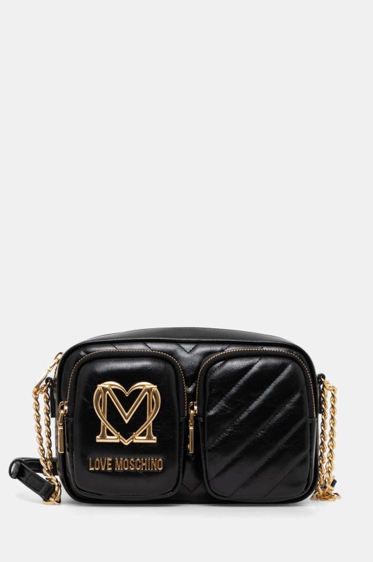 Love Moschino poseta nu incape in A4 negru JC4319PP0L