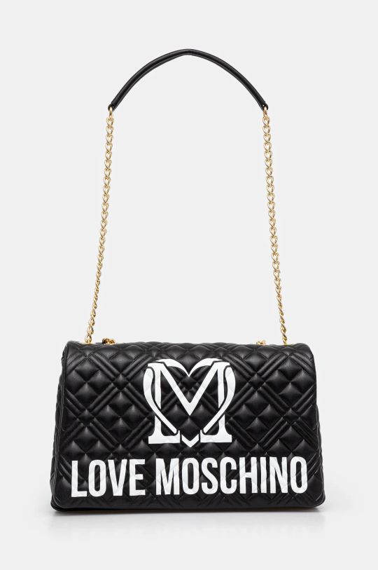 Love Moschino poseta nu incape in A4 negru JC4375PP0L