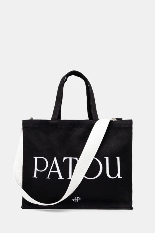 Patou borsetta applique nero AC0450076