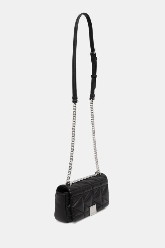 Karl Lagerfeld poseta de piele 246W3089 negru AW24