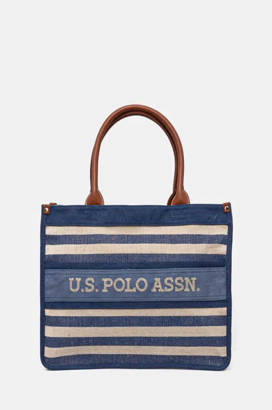 Τσάντα U.S. Polo Assn. υφασμάτινο σκούρο μπλε BEUDD5386WUP