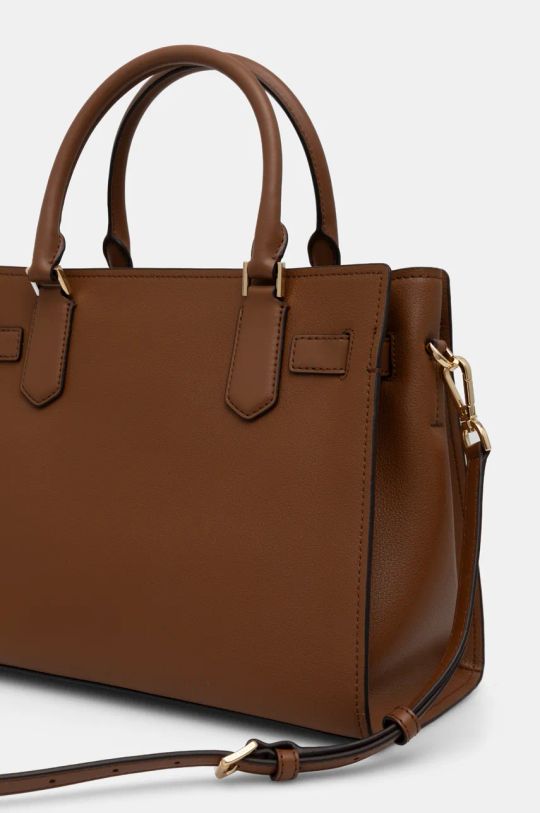 Doplňky Kožená kabelka MICHAEL Michael Kors 35T1GHMS2L hnědá