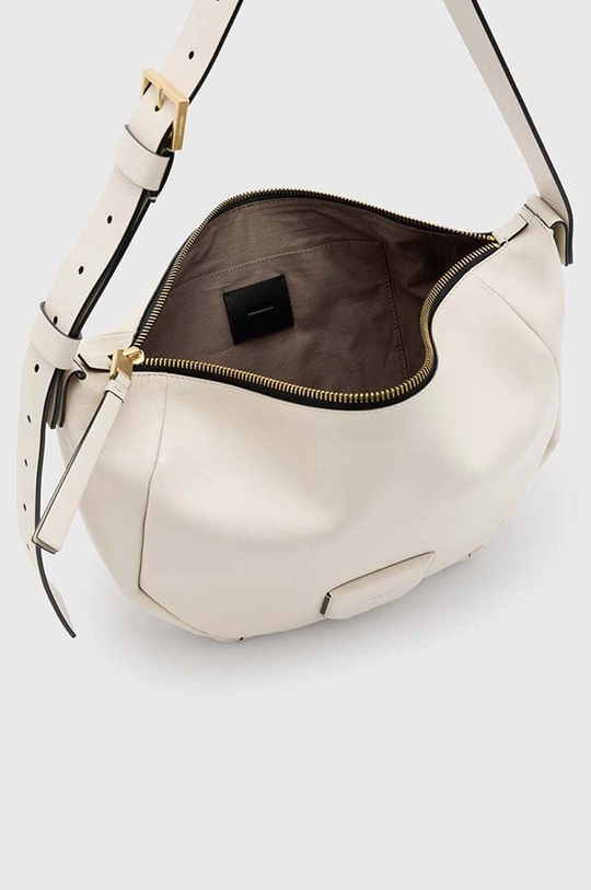 AllSaints torebka skórzana MADEA SHOULDER BAG biały W348XB