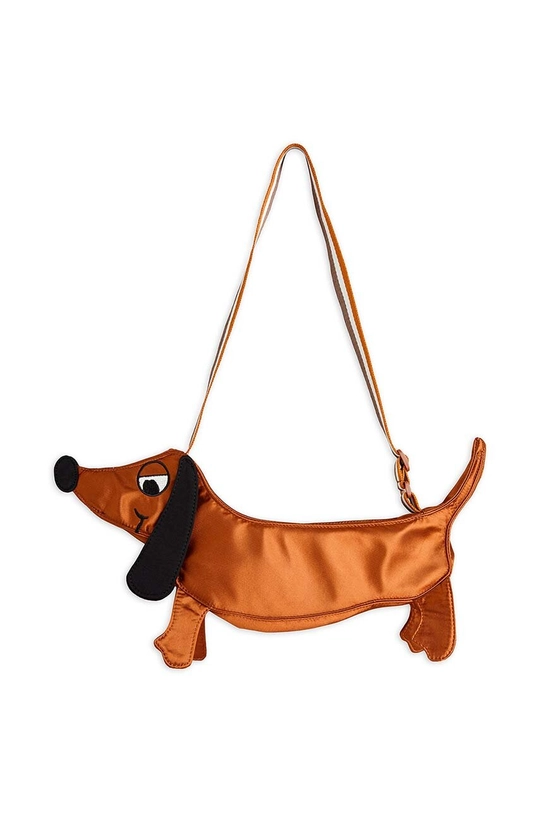 Сумочка Mini Rodini Dog аппликация коричневый 2476010716