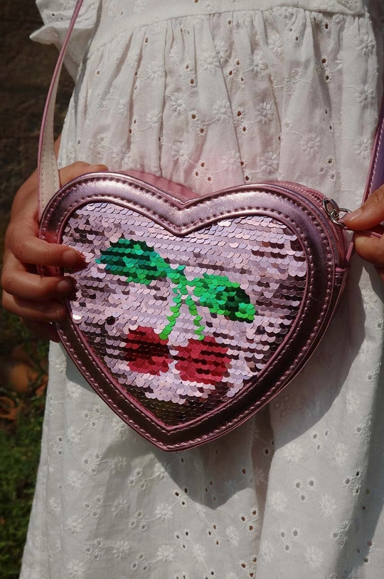 Konges Sløjd torebka dziecięca TUT HEART SEQUIN BAG KS101719