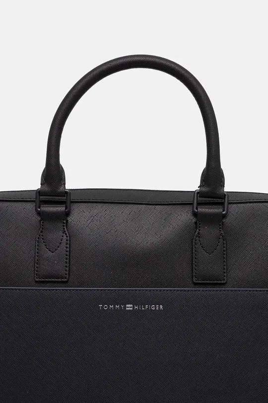 Аксессуары Кожаная сумка для ноутбука Tommy Hilfiger AM0AM12749 чёрный