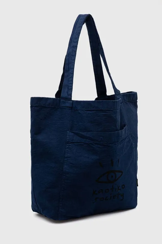 Βαμβακερή τσάντα Kaotiko σκούρο μπλε