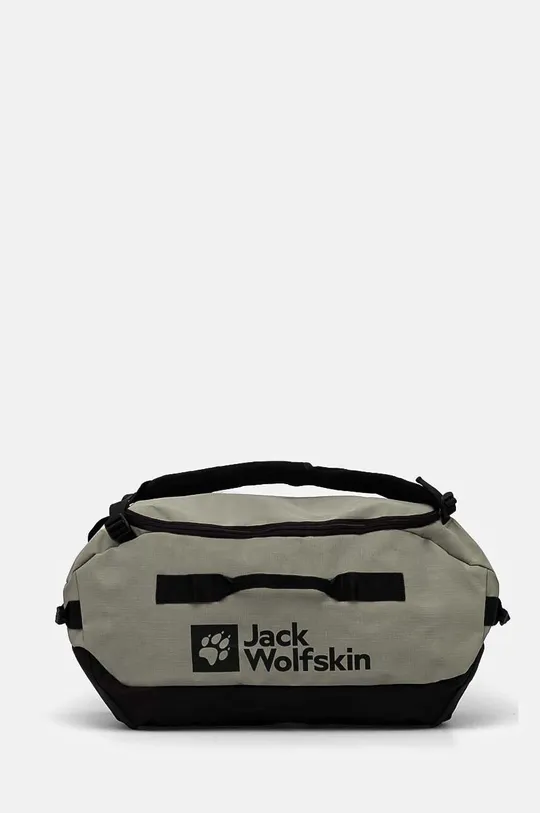 Спортивна сумка Jack Wolfskin All-In Duffle 35 надрук зелений A62110
