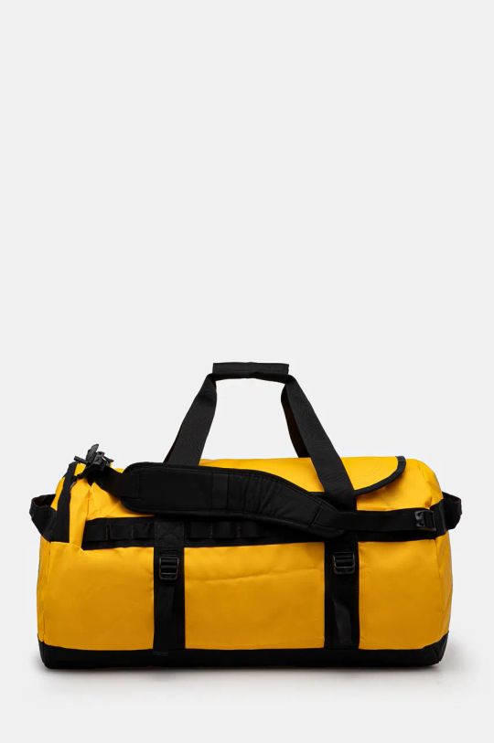 Спортен сак The North Face Base Camp Duffel - M надпис жълт NF0A52SA4WP1