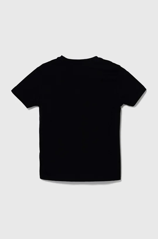 Детская хлопковая футболка Guess чёрный