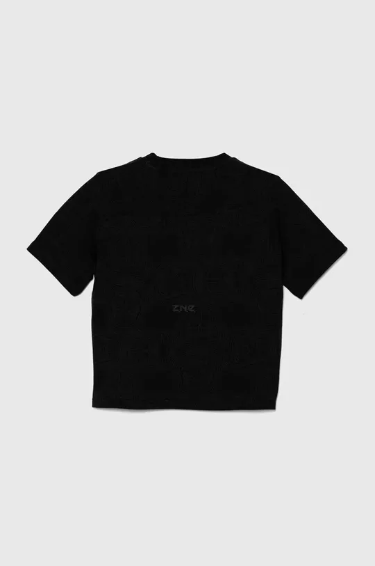 Παιδικό μπλουζάκι adidas J SW ZNE T μαύρο
