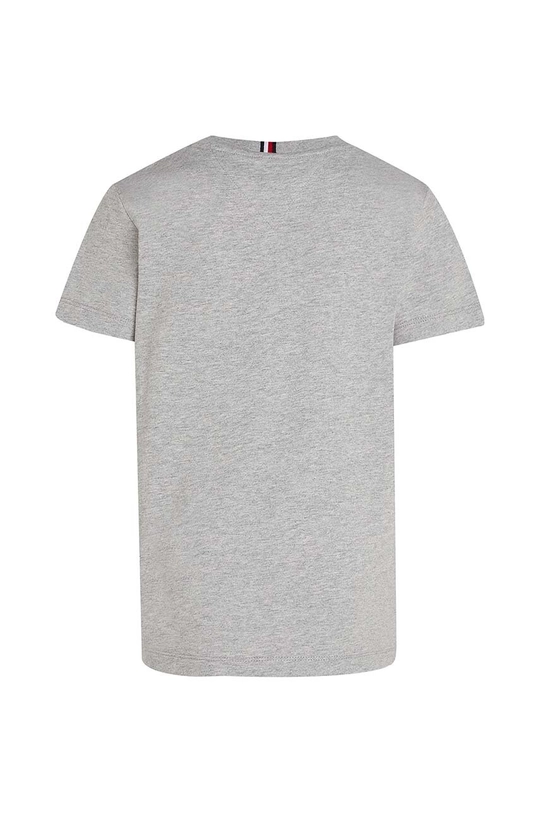 Băieți Tommy Hilfiger tricou de bumbac pentru copii KB0KB09464.9BYH.128.176 gri