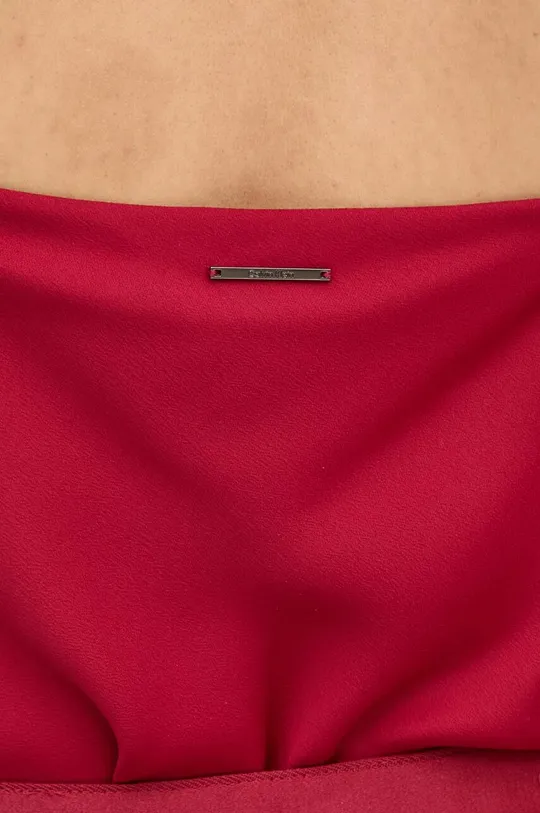bordowy Calvin Klein top