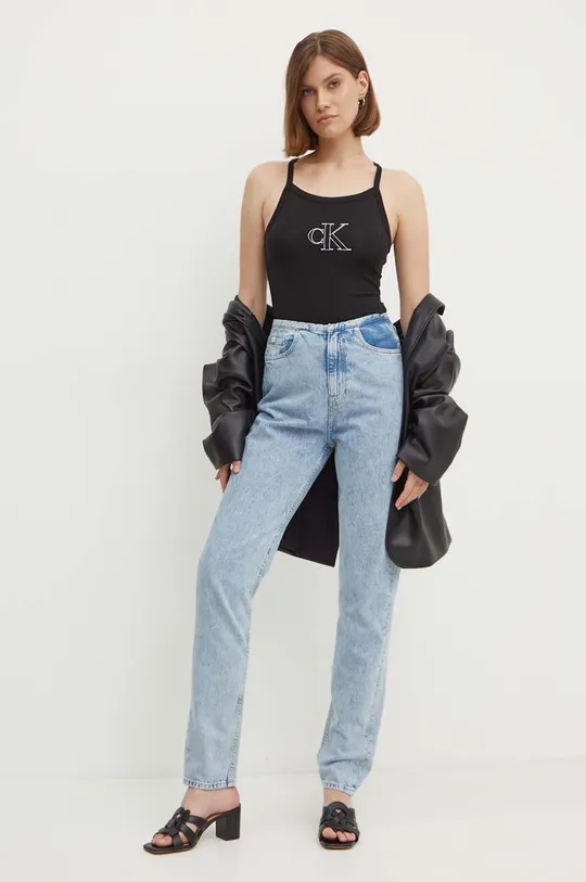 Top Calvin Klein Jeans crna