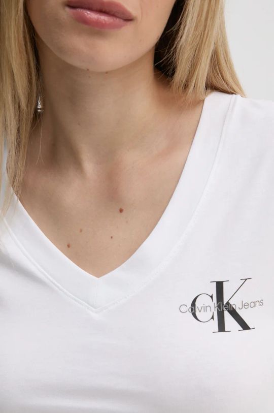 Calvin Klein Jeans t-shirt in cotone pacco da 2 J20J223447