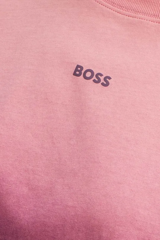 Βαμβακερό μπλουζάκι Boss Orange Γυναικεία