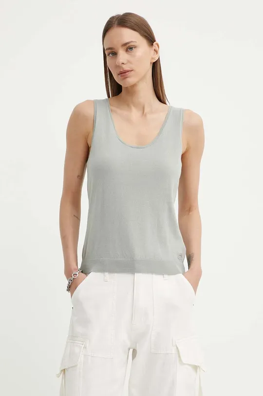 verde G-Star Raw top in cotone Donna