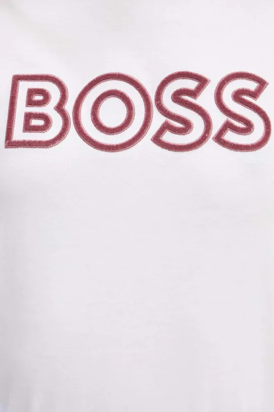 Bombažna kratka majica BOSS Ženski