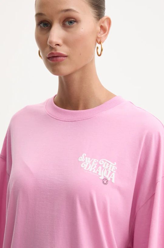 Hugo Blue t-shirt in cotone rosa 50521229