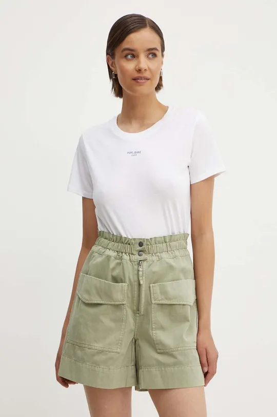 Pepe Jeans t-shirt in cotone EMILY bianco