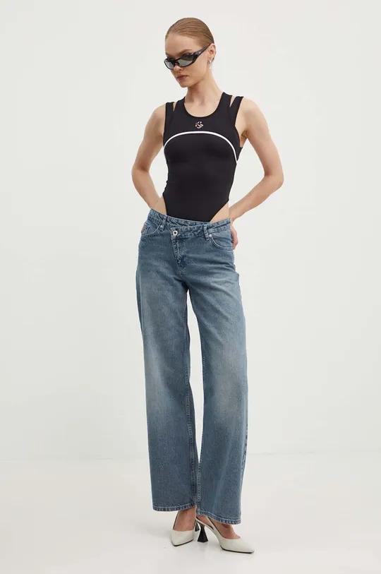 Karl Lagerfeld Jeans body fekete