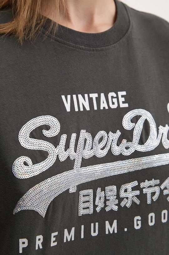 Superdry t-shirt in cotone W1011509A.AFB grigio