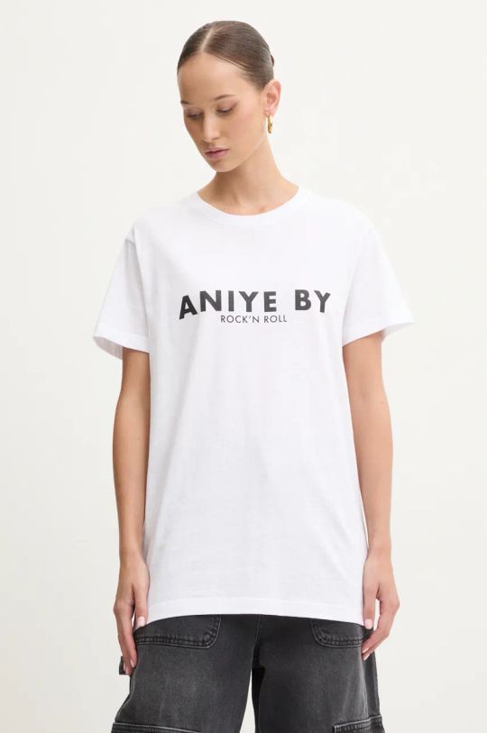 Aniye By t-shirt bawełniany biały 181511