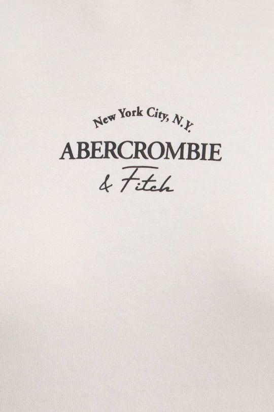 Abercrombie & Fitch t-shirt bawełniany KI157.1200.178 beżowy